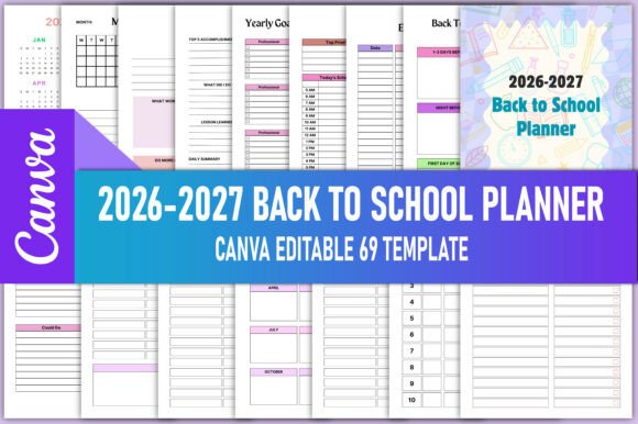 2027 Back to School Planner
