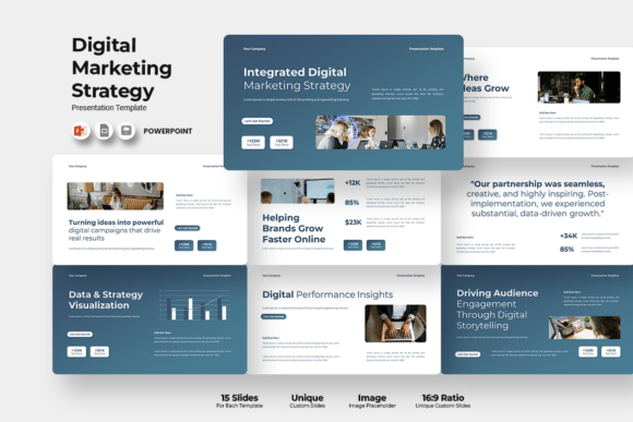 Digital Marketing Strategy - PowerPoint