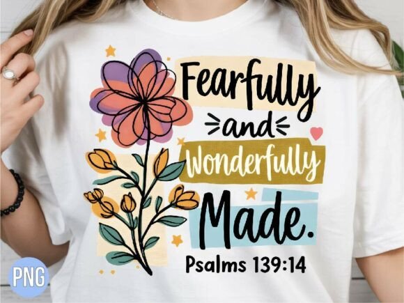 Fearfully Wonderfully Made Christian PNG