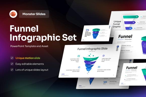 Funnel Infographic PowerPoint Template