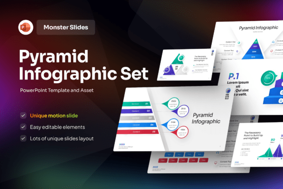 Pyramid Infographic PowerPoint Template