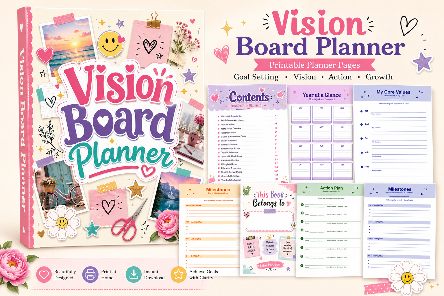 Vision Board Planner