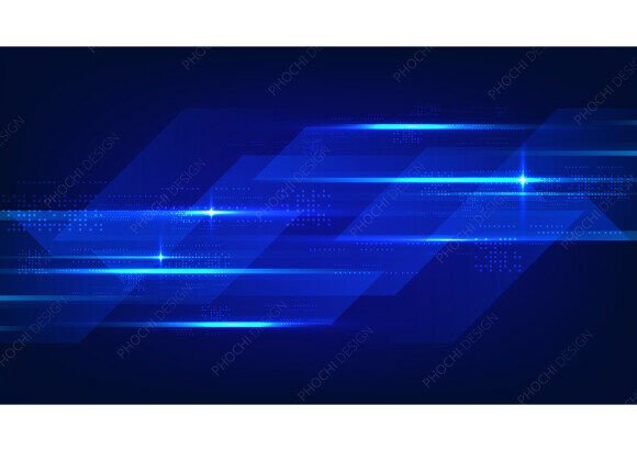 Abstract Blue Technology Background