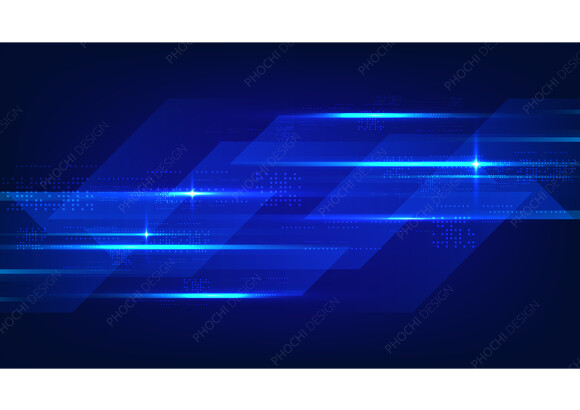 Abstract Blue Technology Background