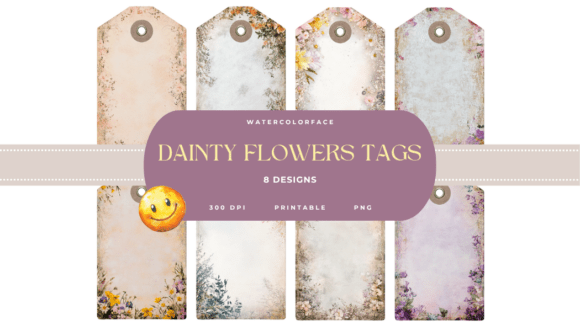 Dainty Floral Gift Tags