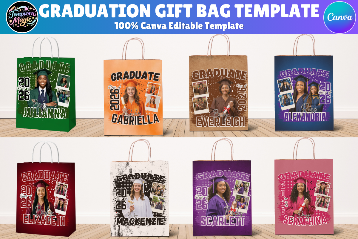 Graduation Gift Bags Bundle