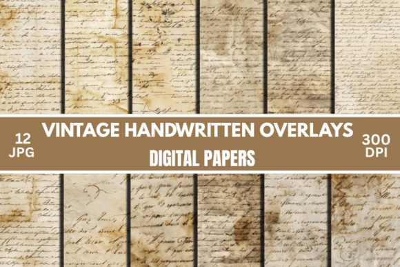 Old Papers - Old Handwriting Backgrounds