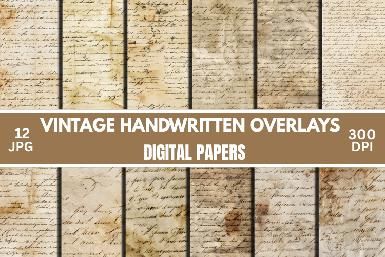 Old Papers - Old Handwriting Backgrounds