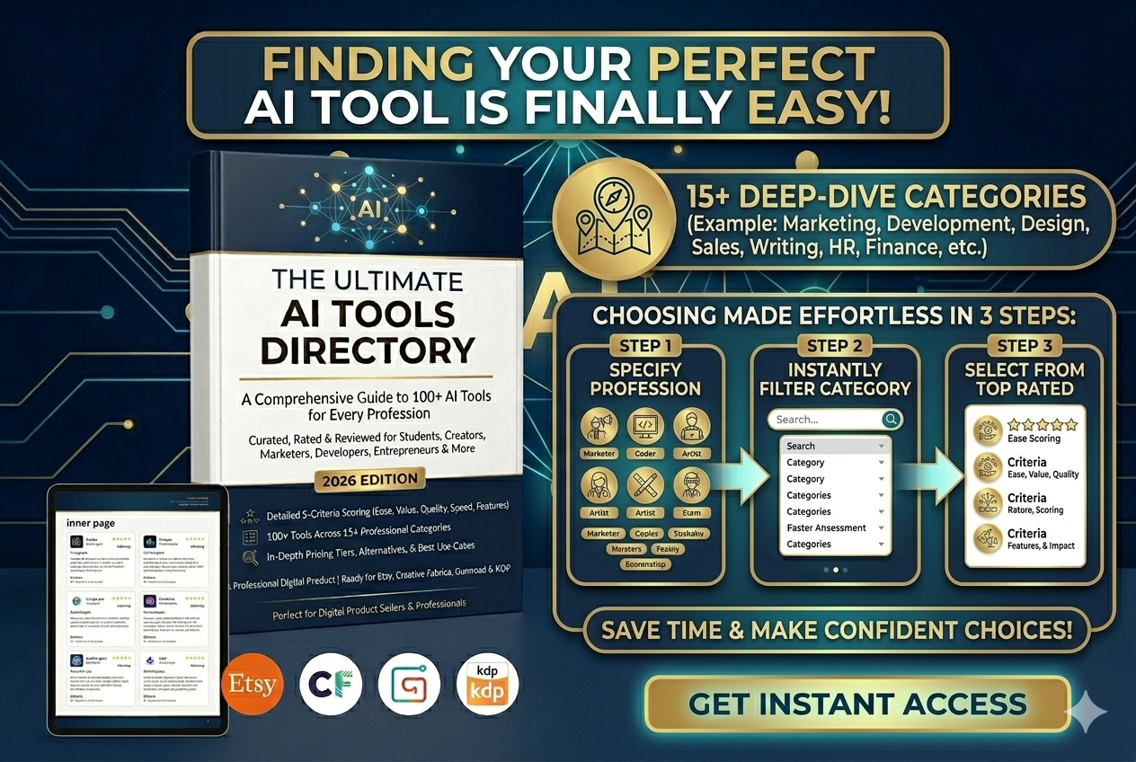 The Ultimate AI Tools Directory 2026 Graphic by Azhir · Creative Fabrica