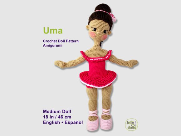 Uma Medium Crochet Doll Pattern