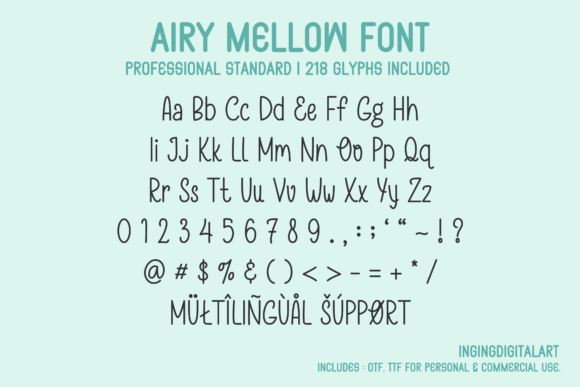 Airy Mellow Font - Preview 4