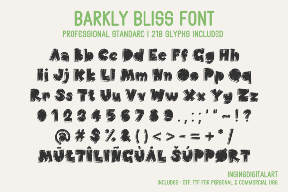 Barkly Bliss Font - Preview 4