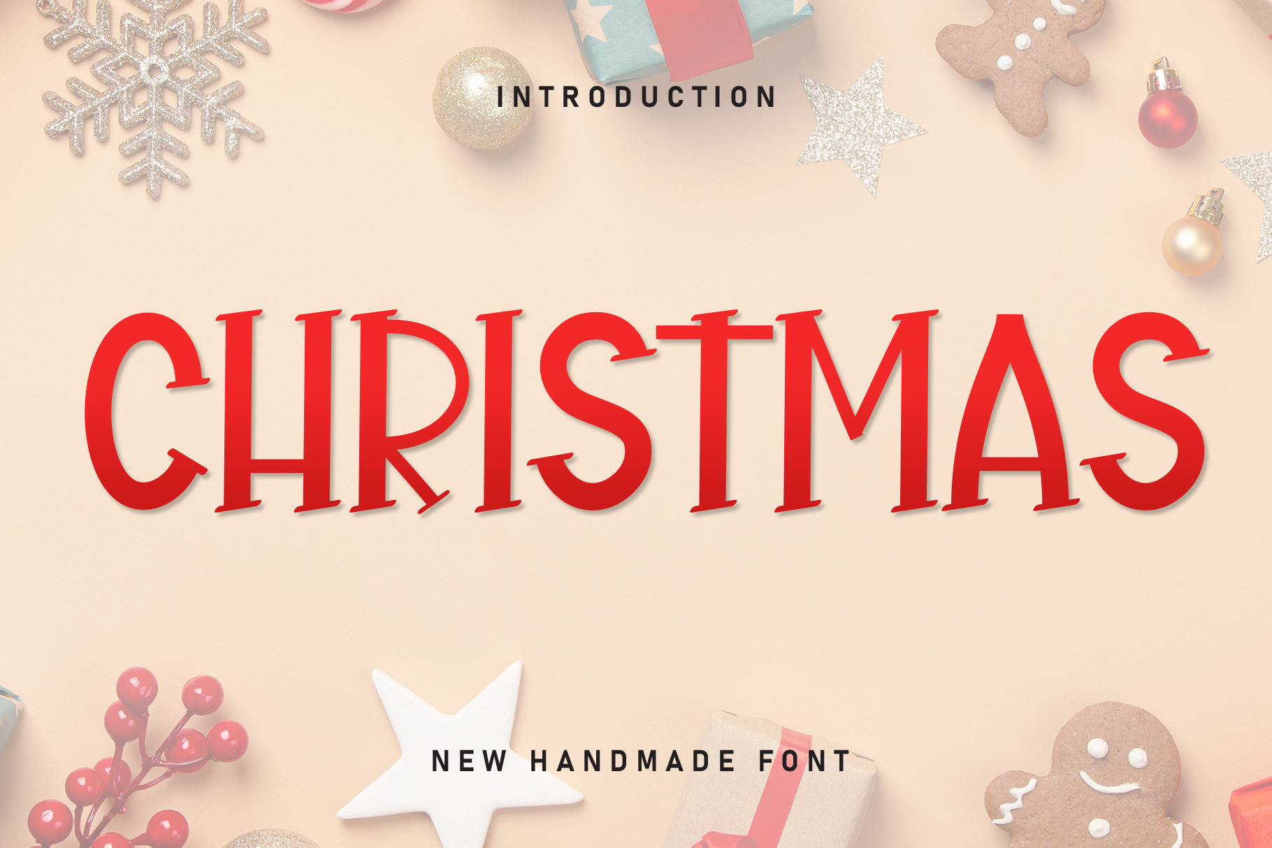 Christmas Font - photo 1