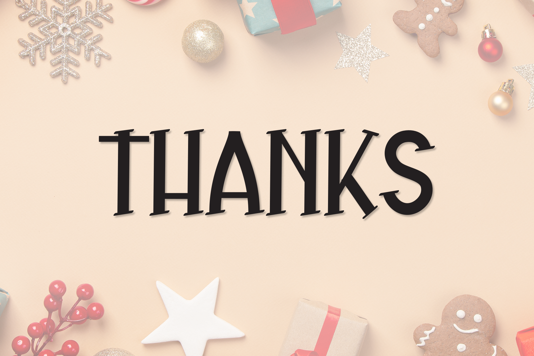 Christmas Font - photo 8