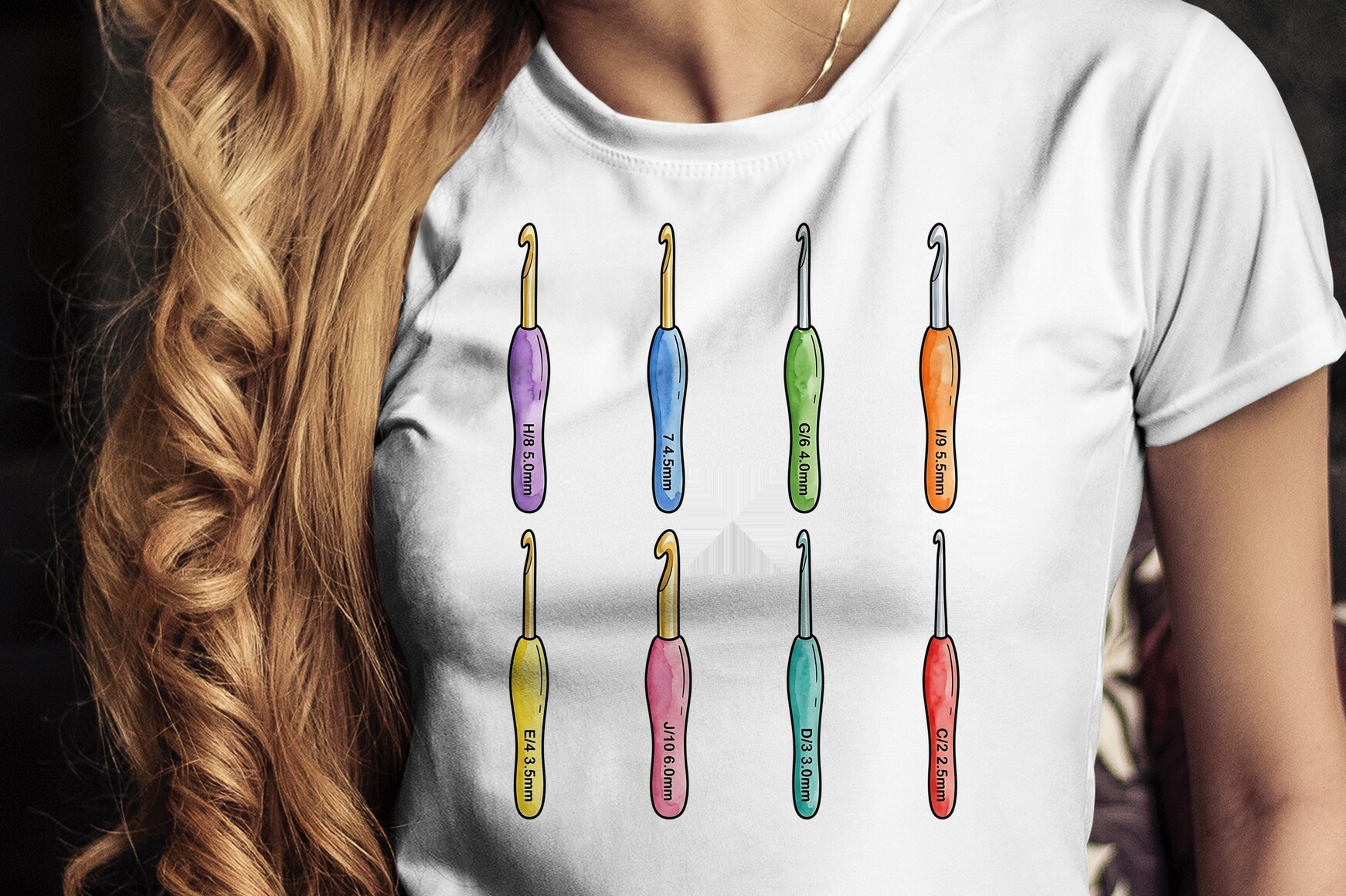 Crochet Hooks in Various Colors