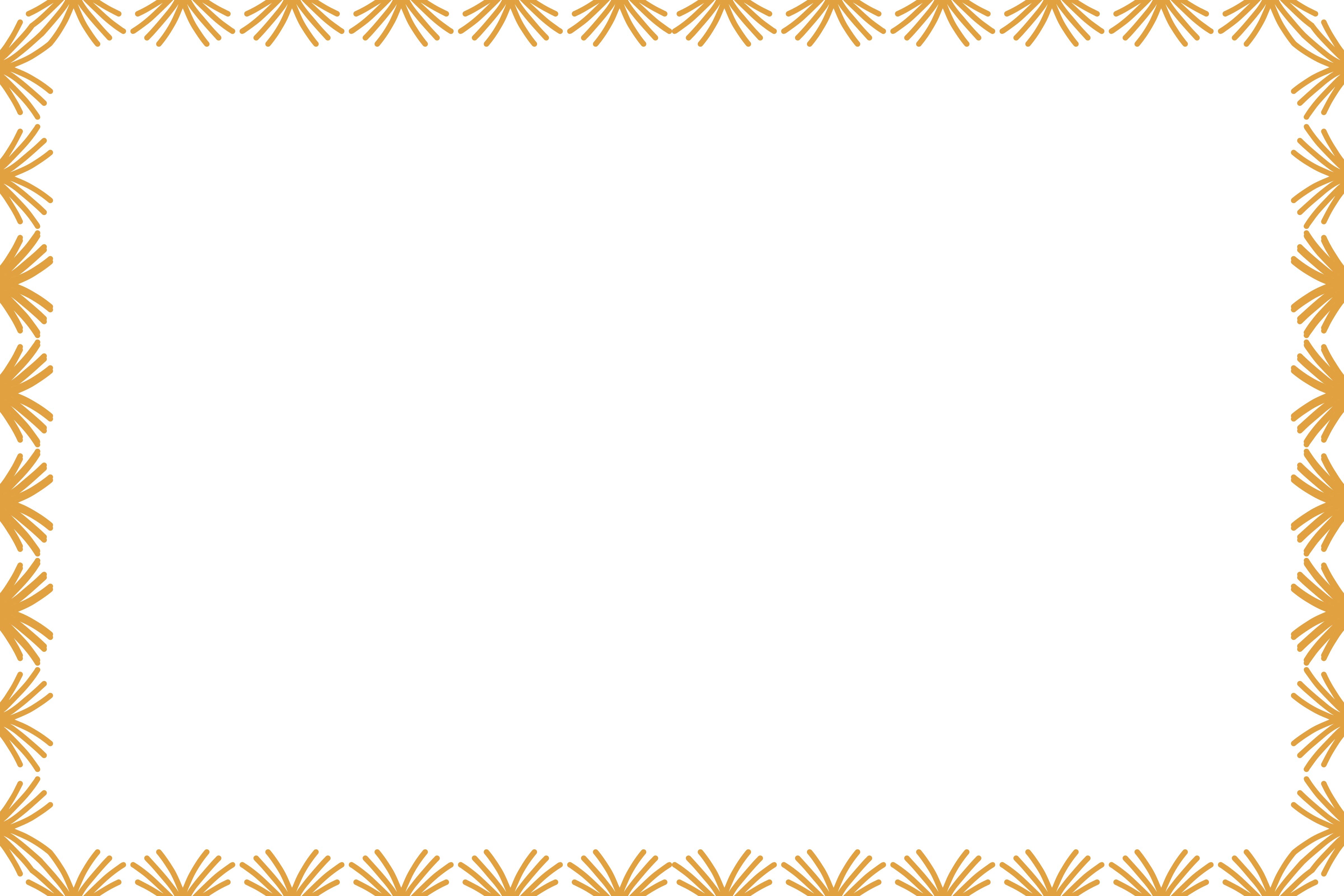 Decorative Ornament Border Frame Design