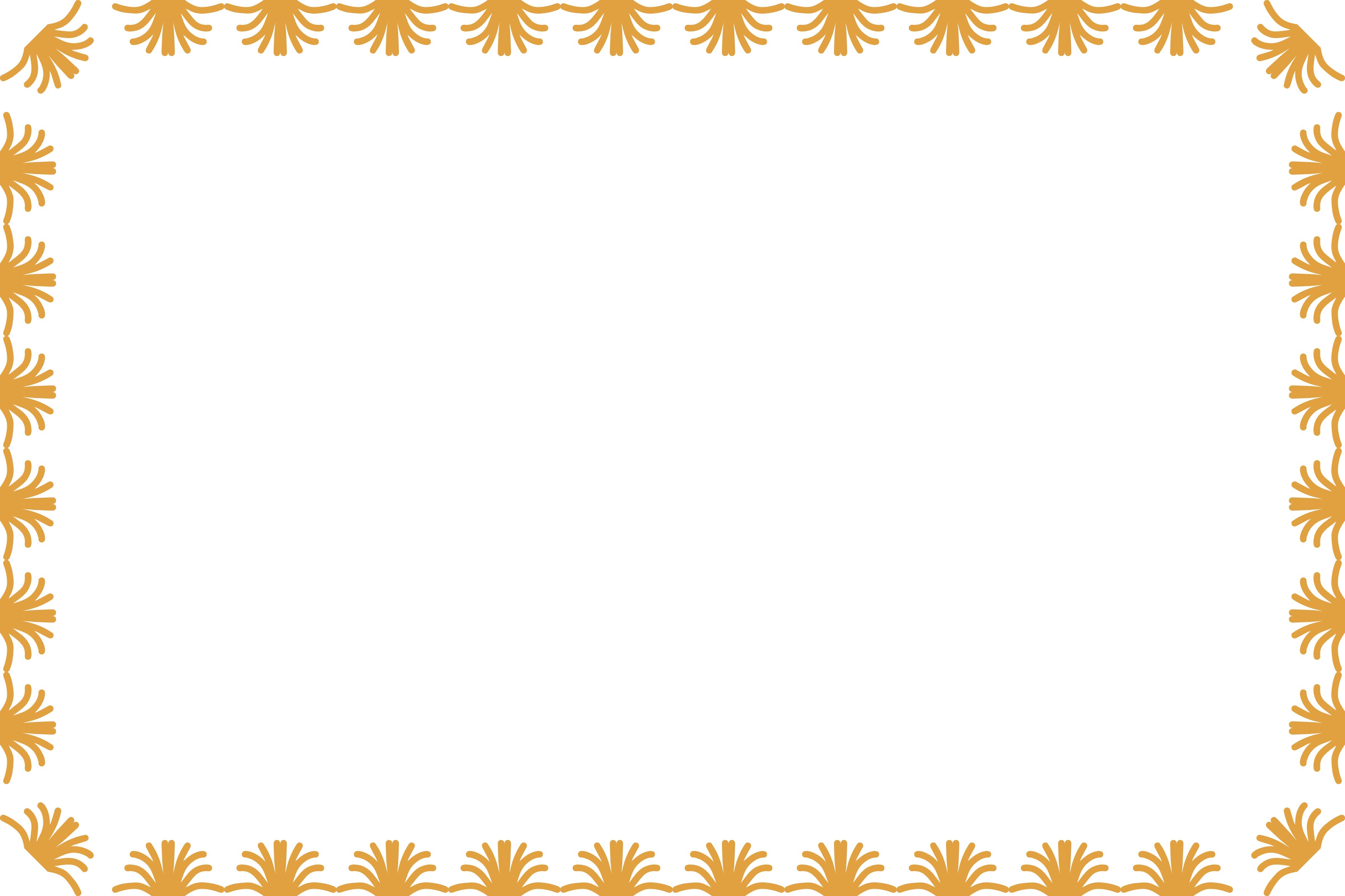 Decorative Ornament Border Frame Design
