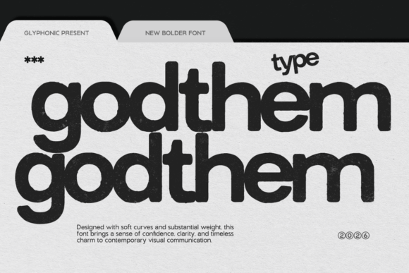 Preview specimen of Godthem sans serif font