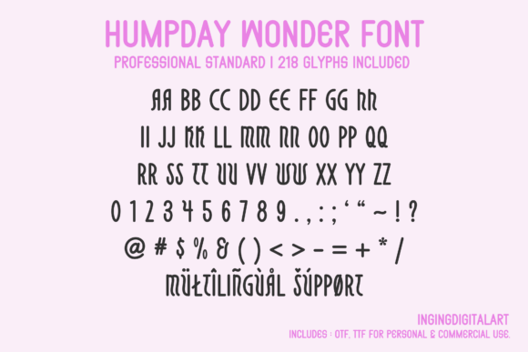 Humpday Wonder Font - Preview 4