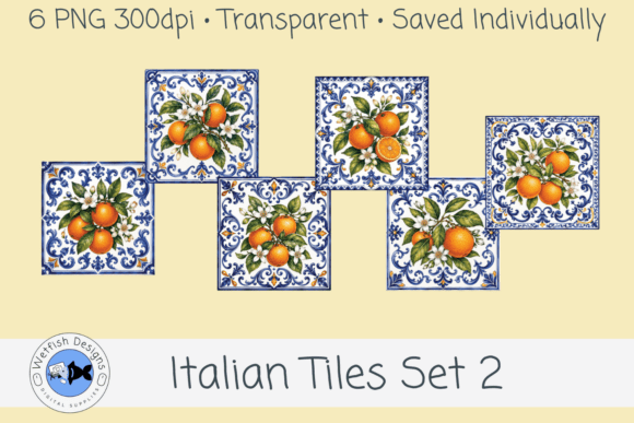 Italian Tiles Set 2