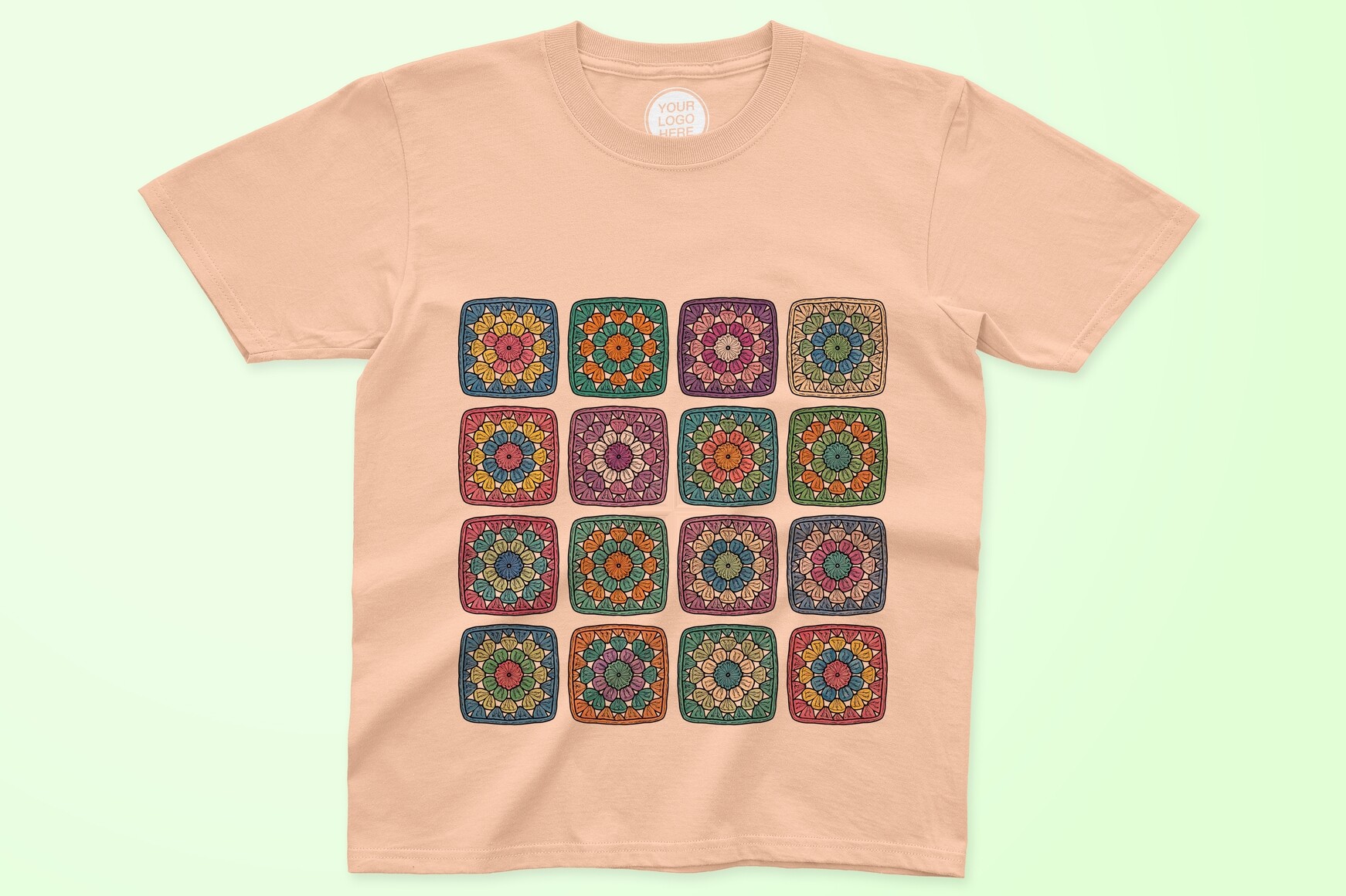 Vibrant Crochet Mandala Patterns