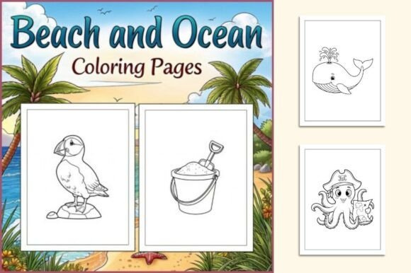 Beach and Ocean Coloring Fun