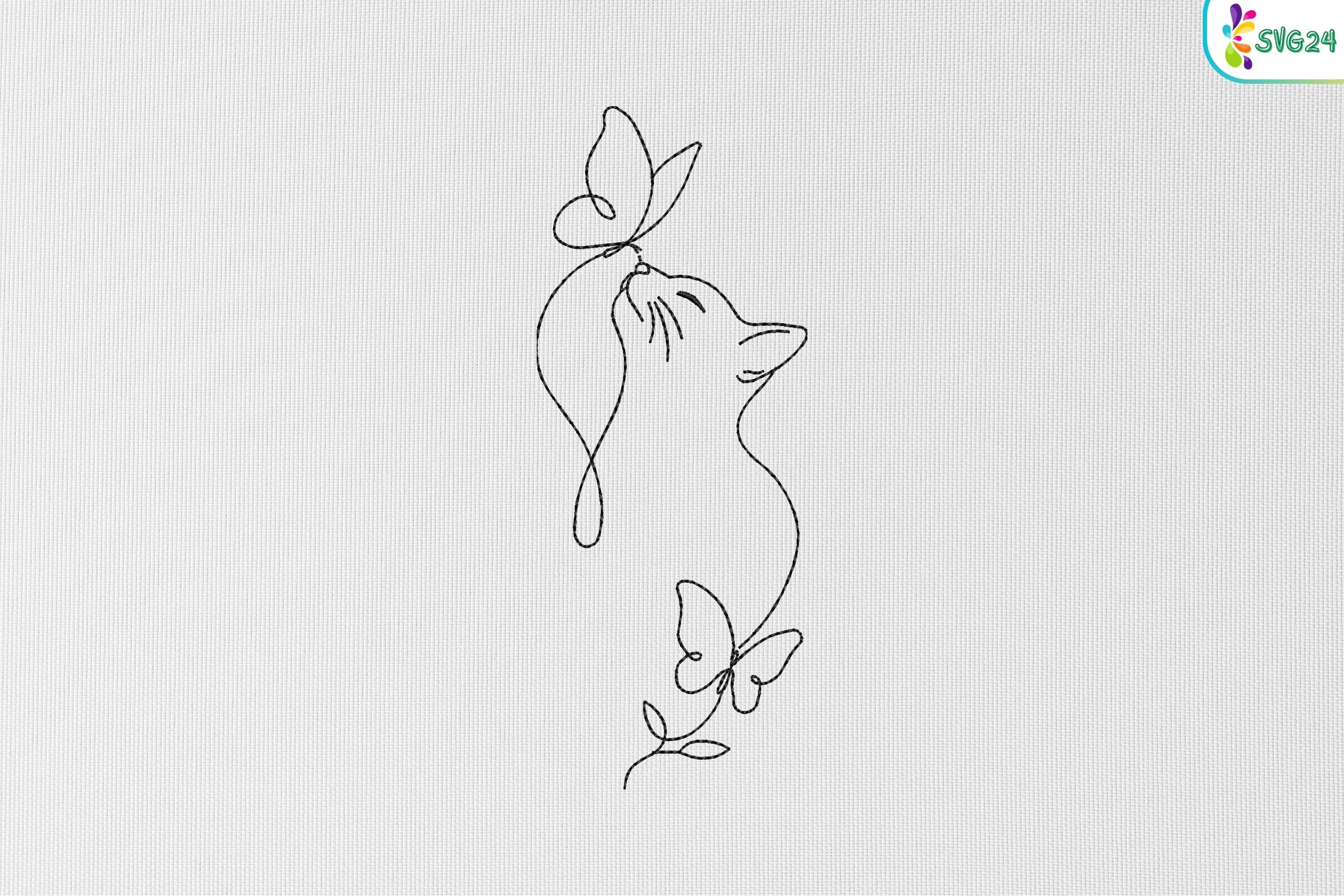 Butterfly Whisper Cat