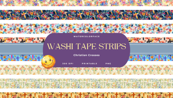Christian Crosses Washi Tape