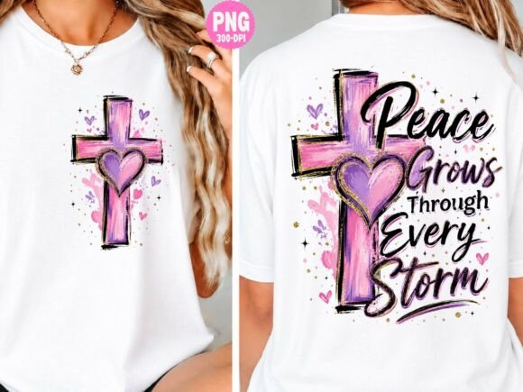 Christian Faith PNG Front and Back Shirt
