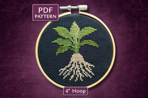 Mandrake Digital Cross Stitch Pattern