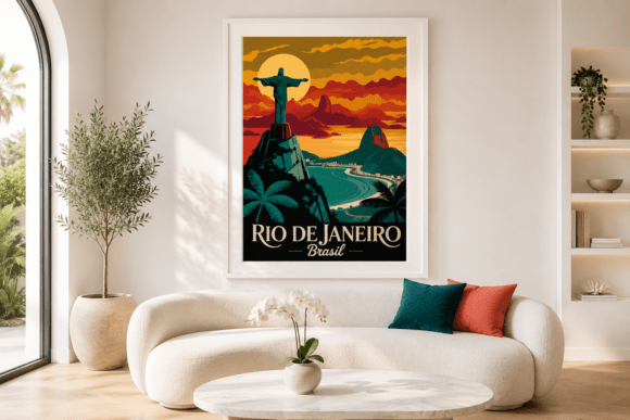 Rio De Janeiro Brazil Vintage Travel