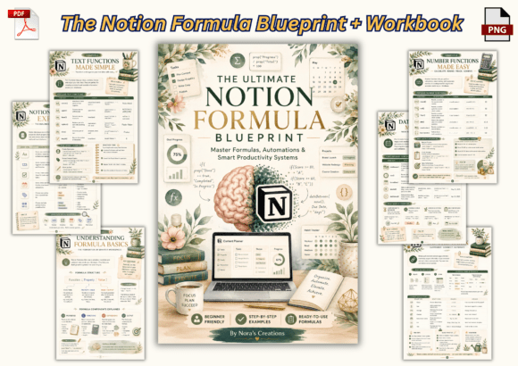 The Notion Formula Blueprint + Workbook