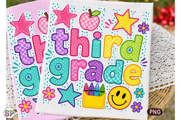 Third Grade Striped Back to School Shirt