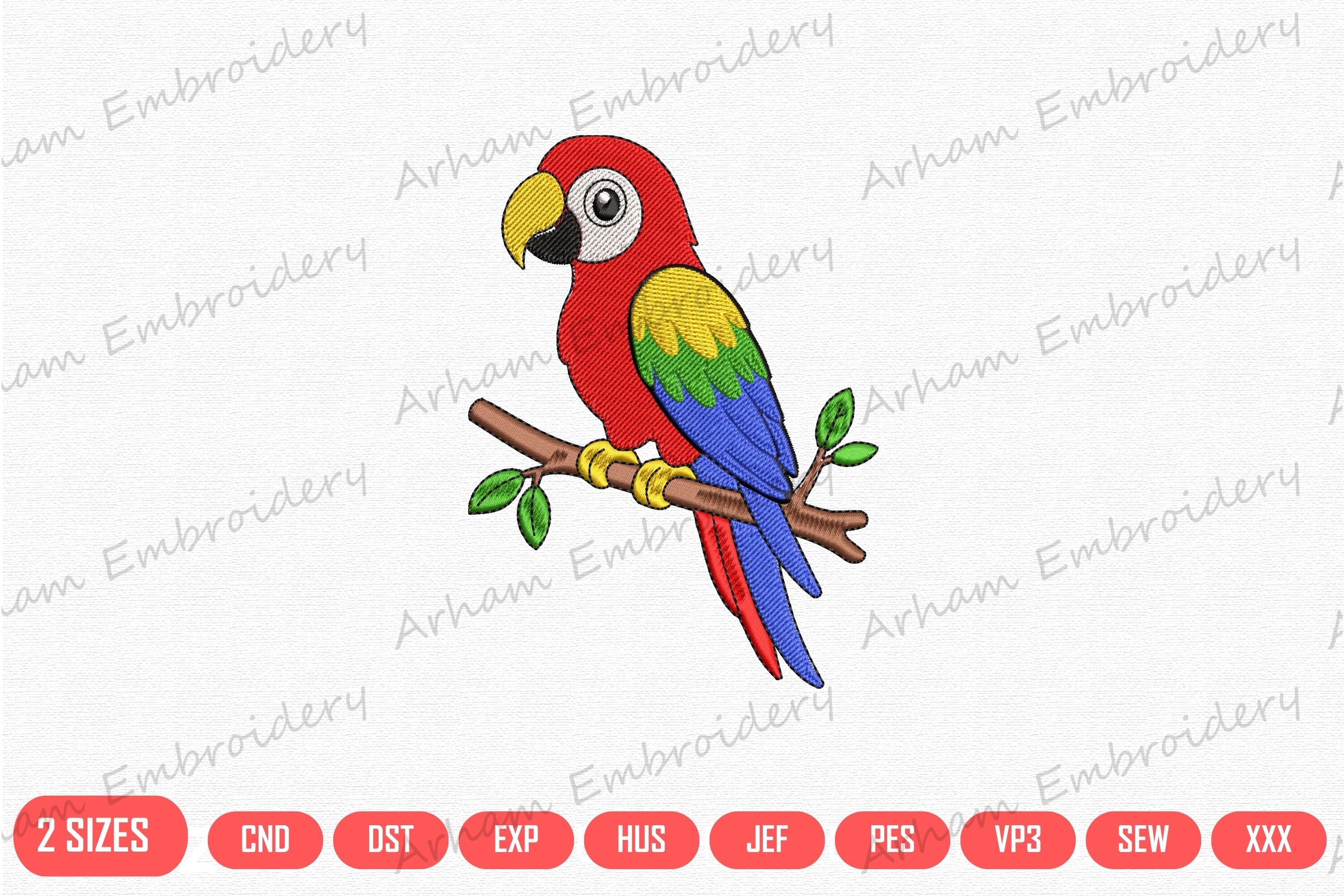 Tropical Parrot Perch