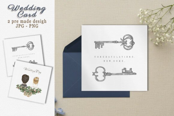 Wedding Watercolor Posters Cards