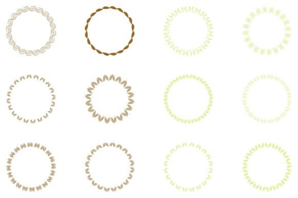 Decorative Botanical Frame Set Design