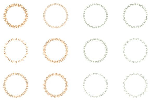 Decorative Botanical Frame Set Design