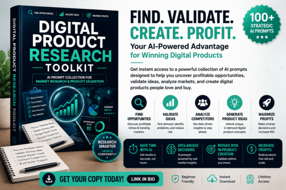 Digital Product Research Toolkit