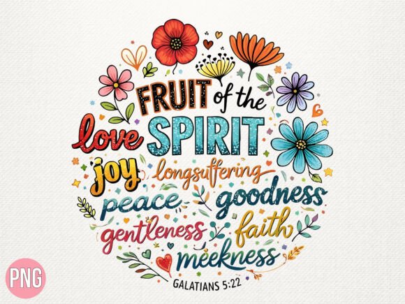 Fruit of the Spirit Bible Christian PNG