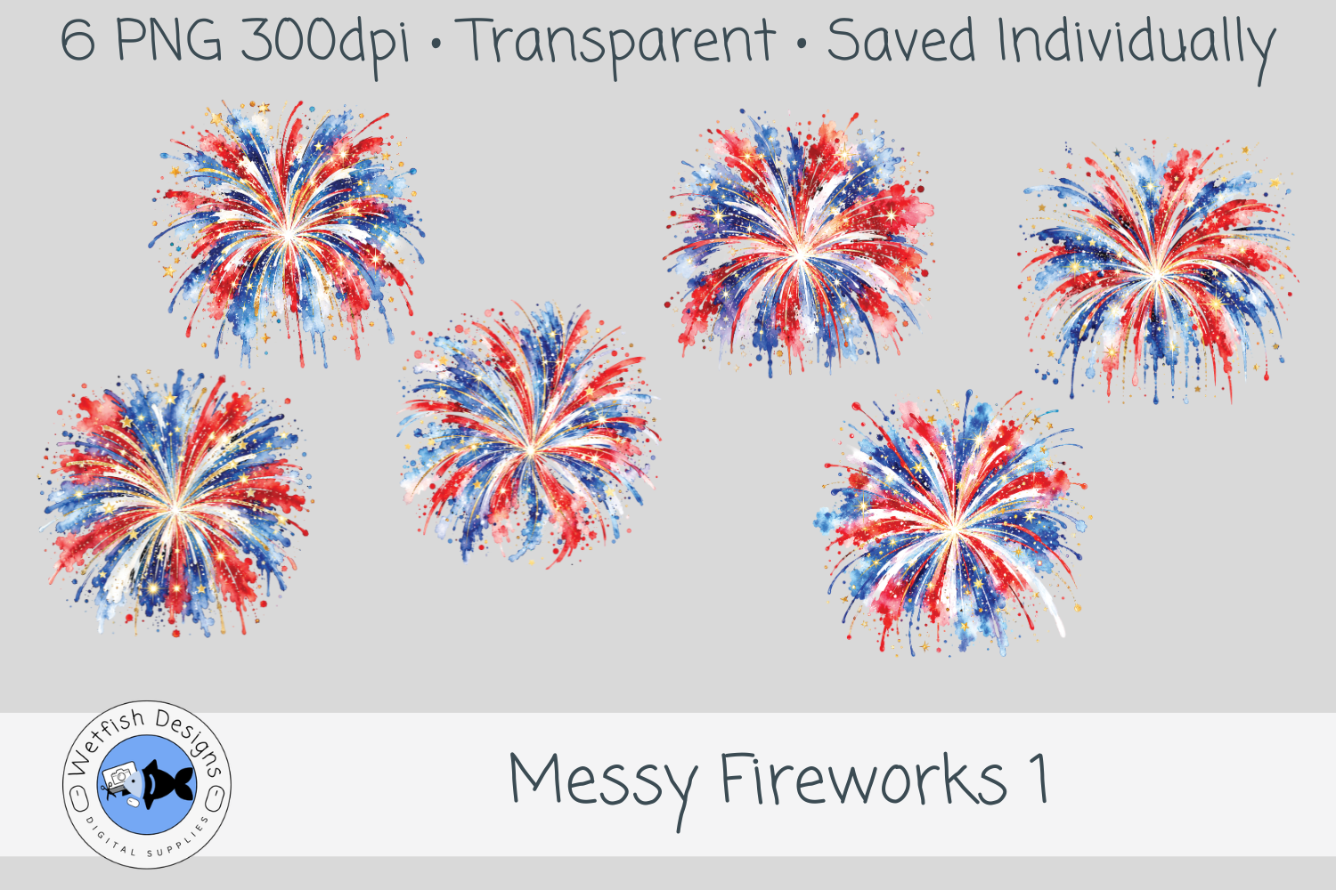 Messy Fireworks 1