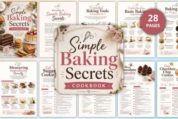 Simple Baking Secrets Cookbook