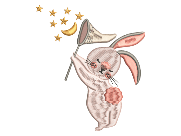 Sleeping Bunny and Stars