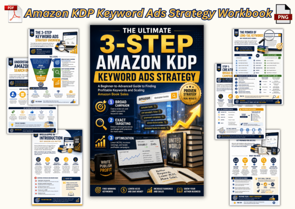 Amazon KDP Keyword Ads Strategy Workbook