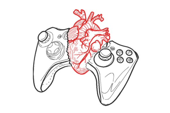Anatomical Heart Gamer