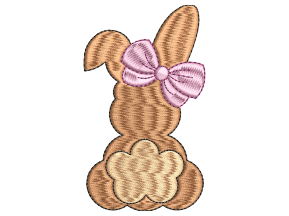 Bow Bunny Silhouette