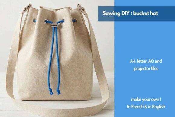 Bucket Bag Sewing Pattern & Diy