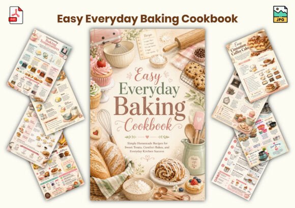 Easy Everyday Baking Cookbook