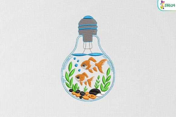 Goldfish Aquarium Bottle Water Garden