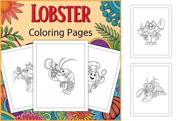 Lobster Coloring Pages for Kids