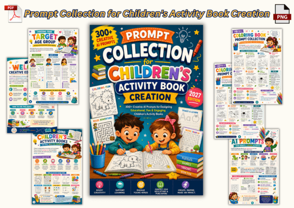 Prompt for Children's Activity Book